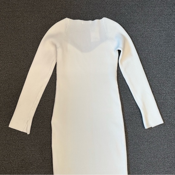 DISSH Paces Off White Knit Midi Dress - Picture 7 of 14